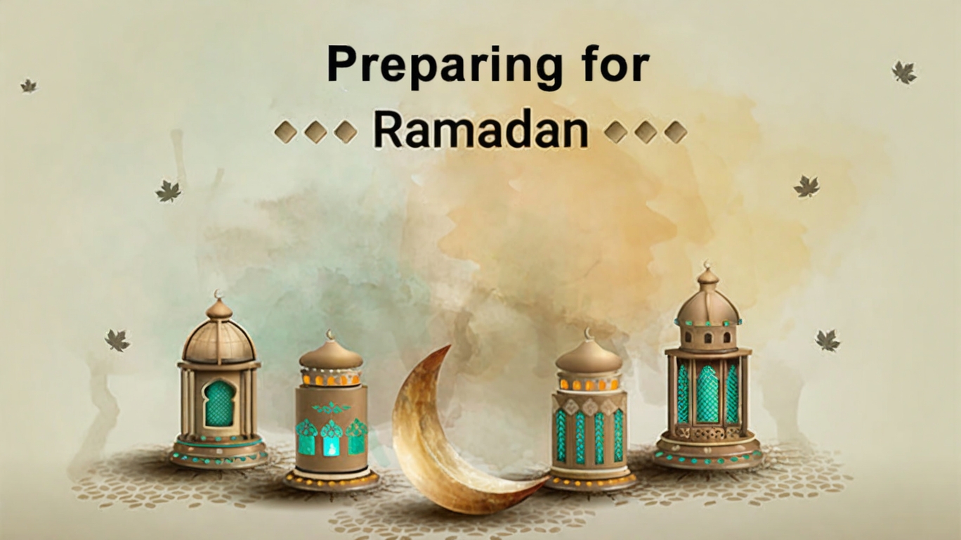 Prepare for Ramadan