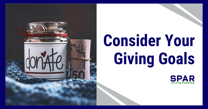 Consider Your Giving Goals