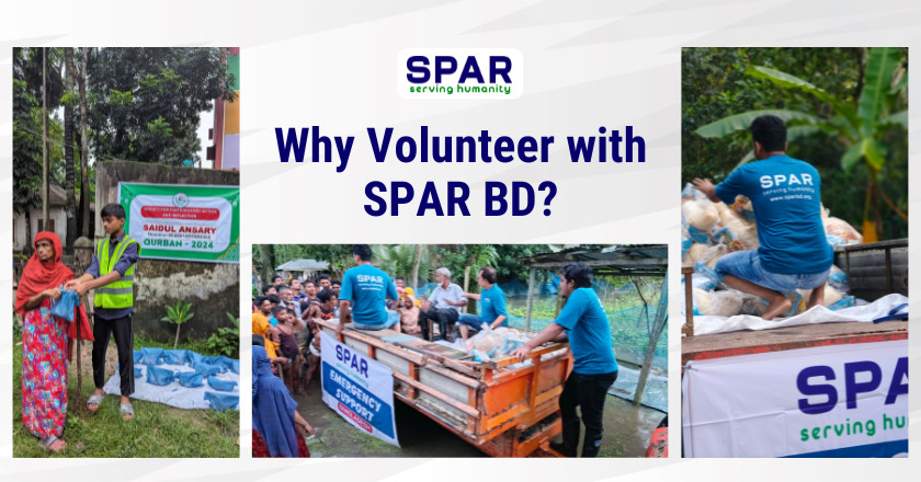 Why Volunteer with SPAR BD