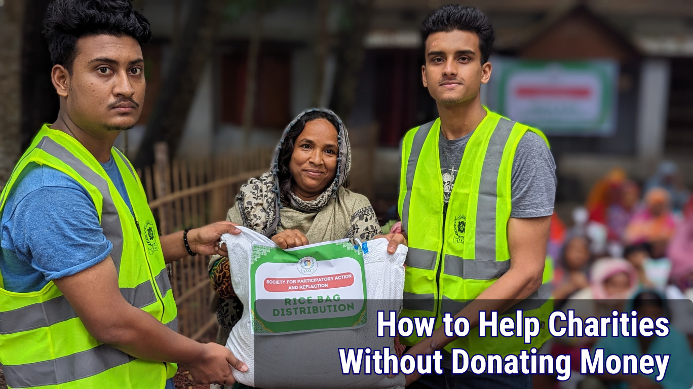 Help Charities Without Donating Money
