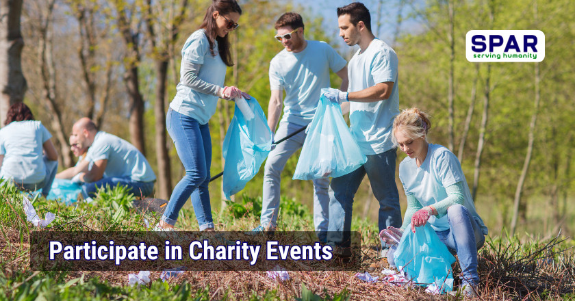 Participate in Charity Events