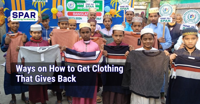 Get Clothing That Gives Back