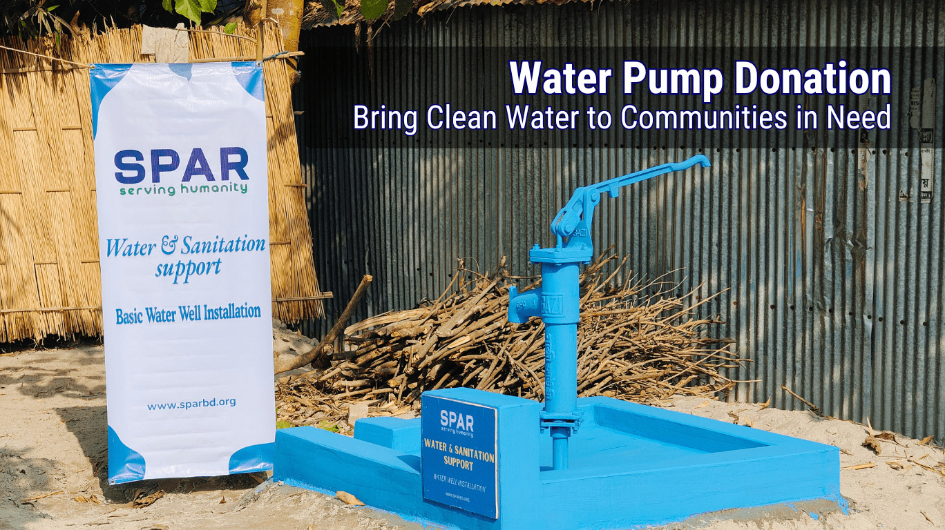 Water pump donation