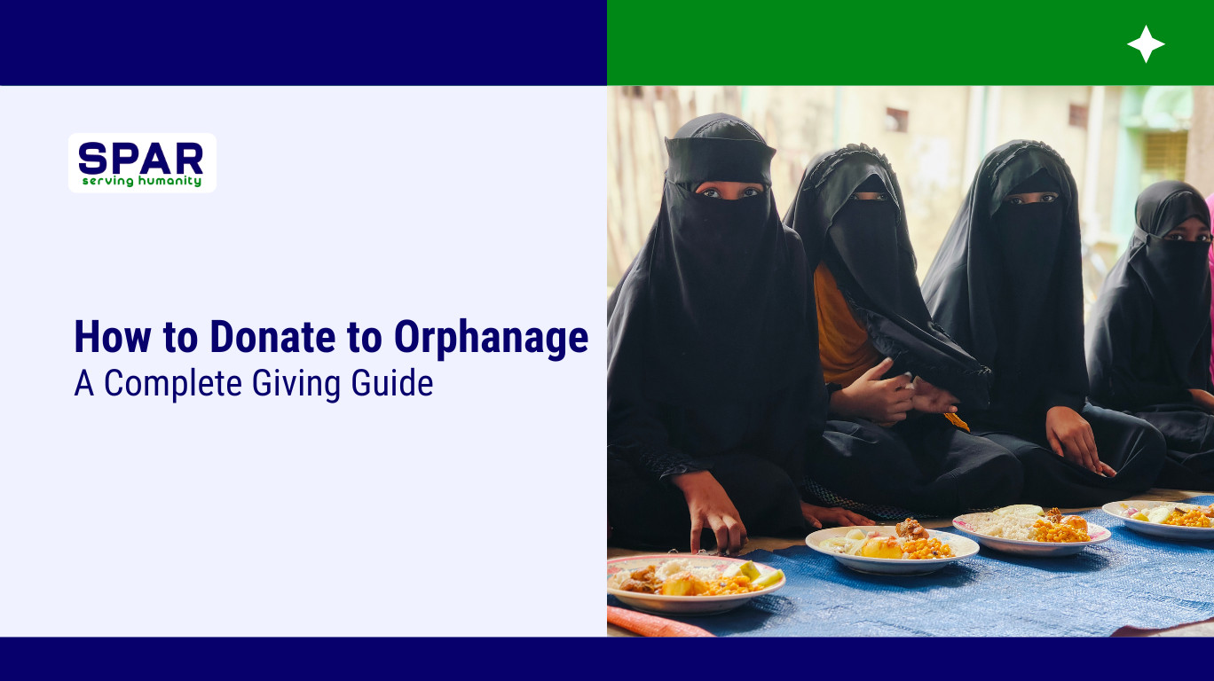 How to donate to orphanage