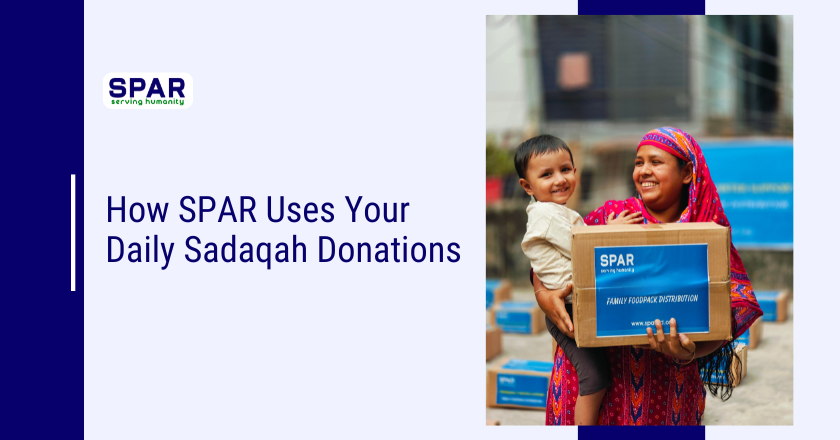 How SPAR Uses Your Daily Sadaqah Donations