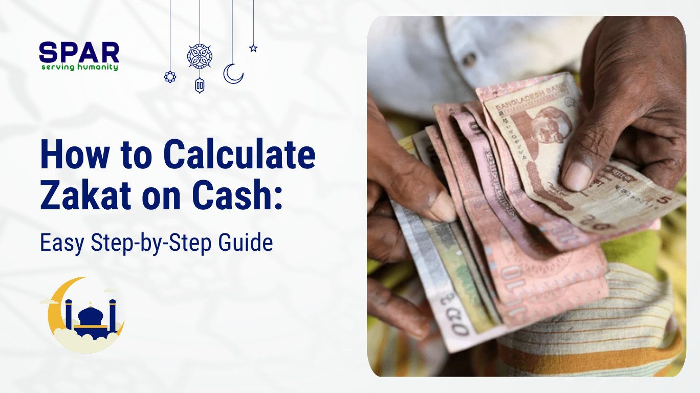 How to calculate zakat on cash​