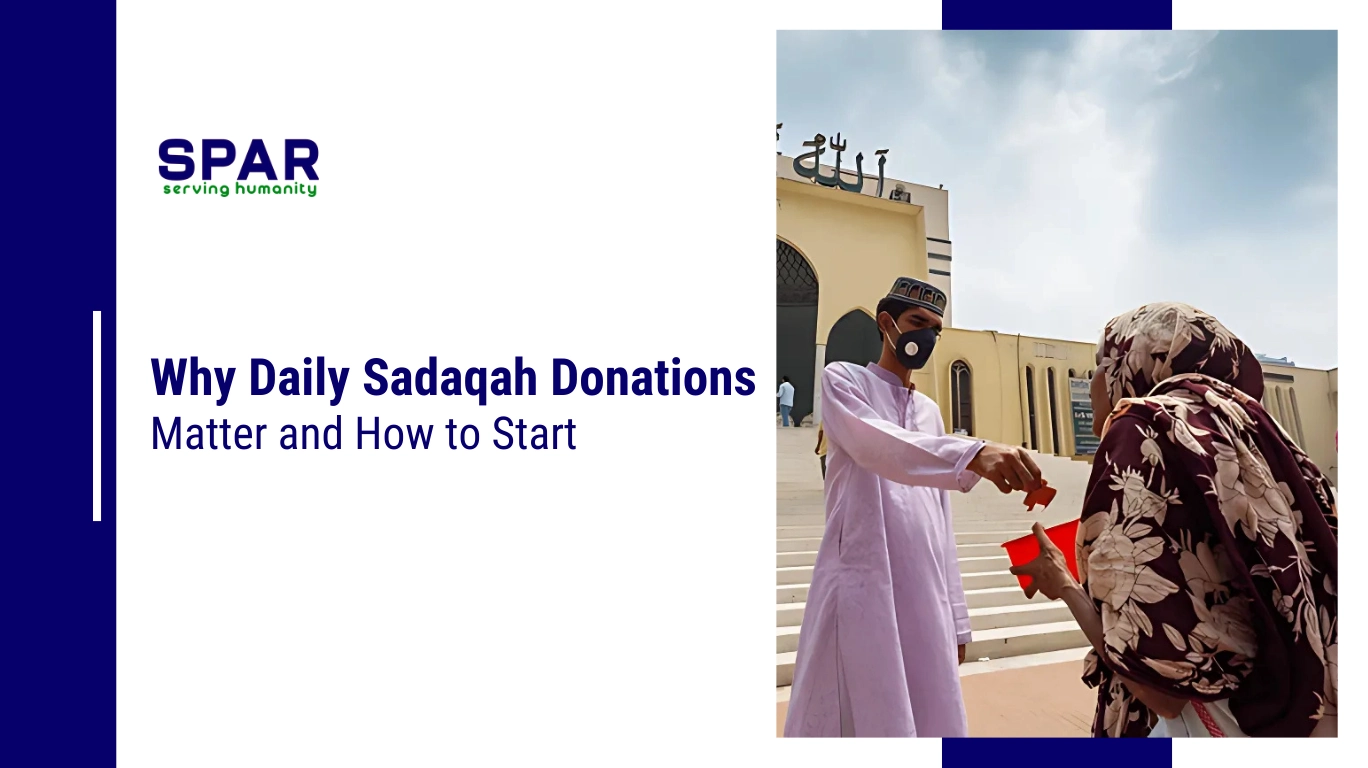 daily sadaqah donations