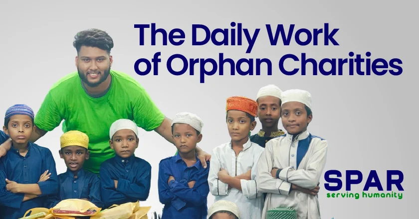 Daily Work of Orphan Charities