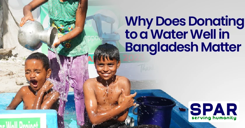 Donating to a Water Well in Bangladesh Matter