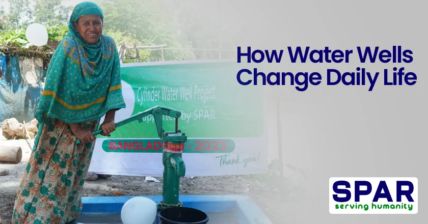 How Water Wells Change Daily Life