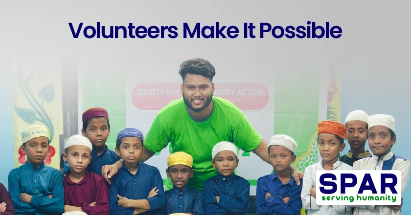 Volunteers Make It Possible