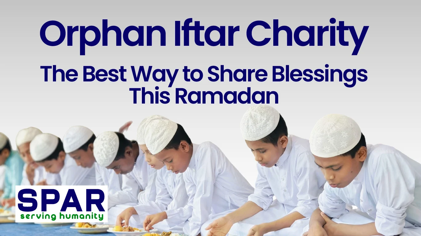 Orphan iftar charity