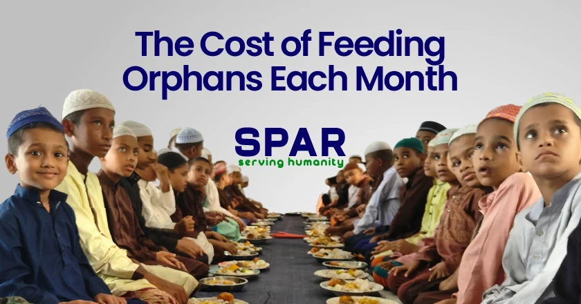 Cost of Feeding Orphans Each Month