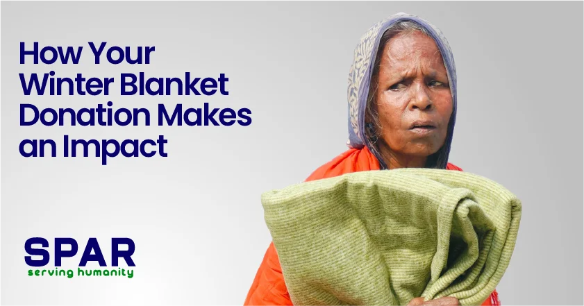 How Your Winter Blanket Donation Makes an Impact