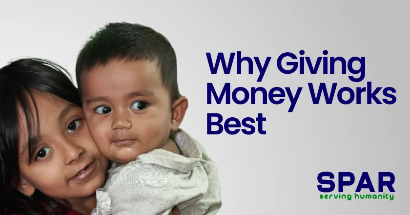 Why Giving Money Works Best