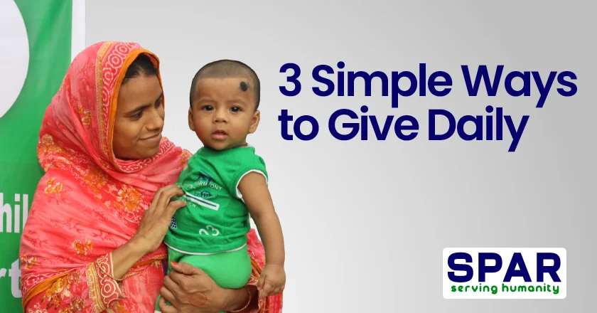 3 Simple Ways to Give Daily