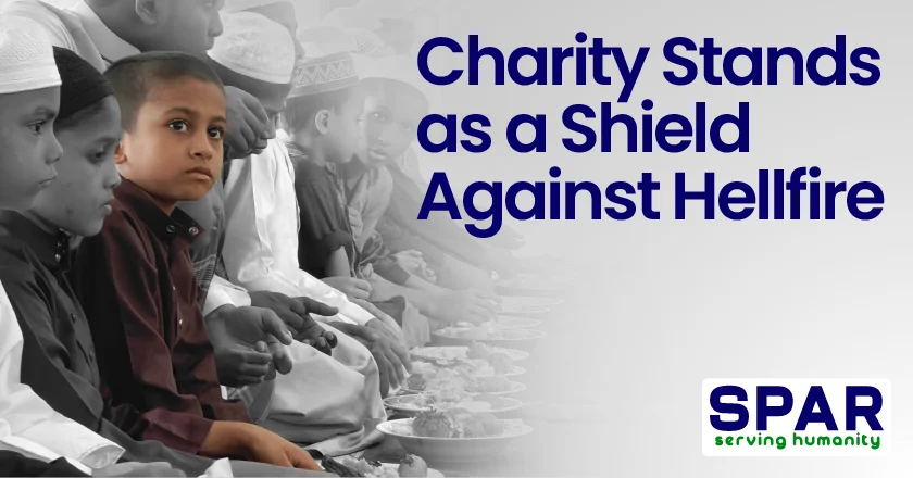 Charity Stands as a Shield Against Hellfire