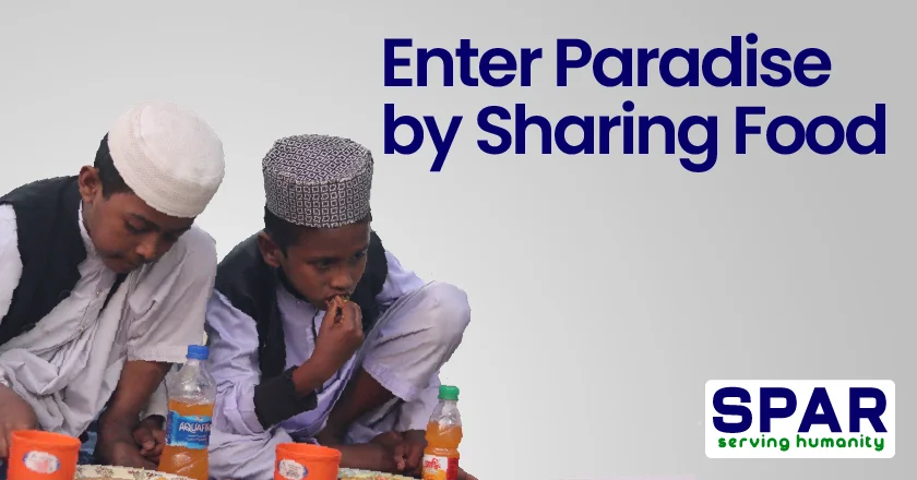Enter Paradise by Sharing Food