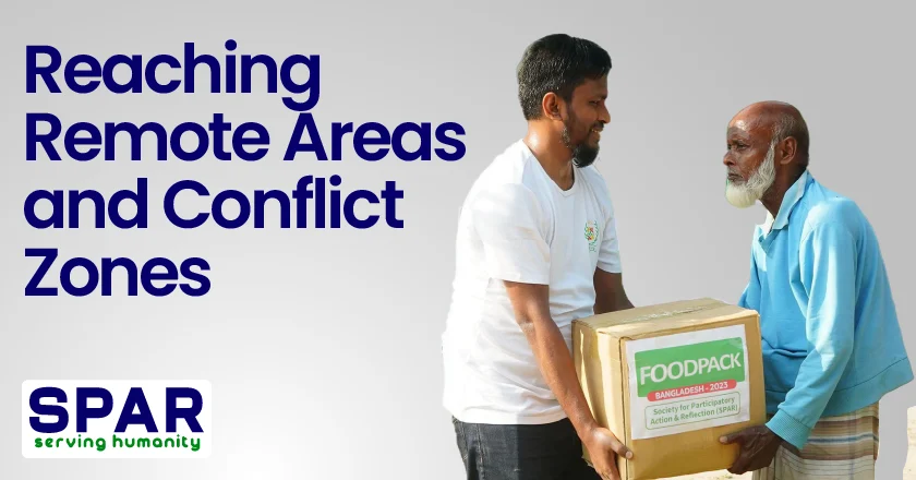 Reaching Remote Areas and Conflict Zones