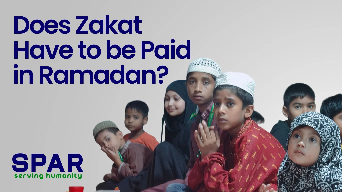 does zakat have to be paid in Ramadan​