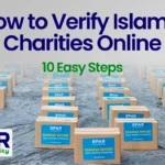 how to verify Islamic charities online