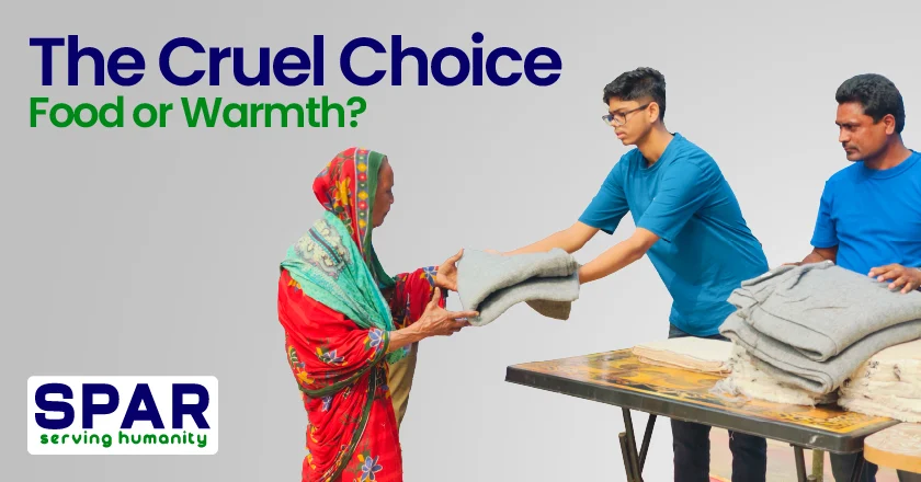 The Cruel Choice: Food or Warmth?