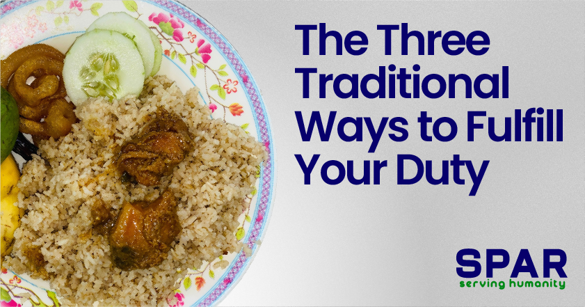 The Three Traditional Ways to Fulfill Your Duty